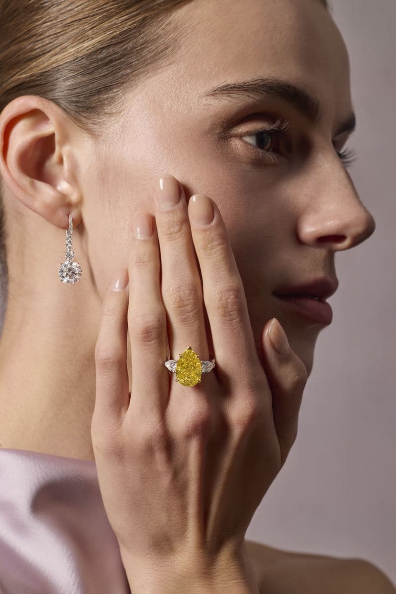 Pear-shaped Diamond
