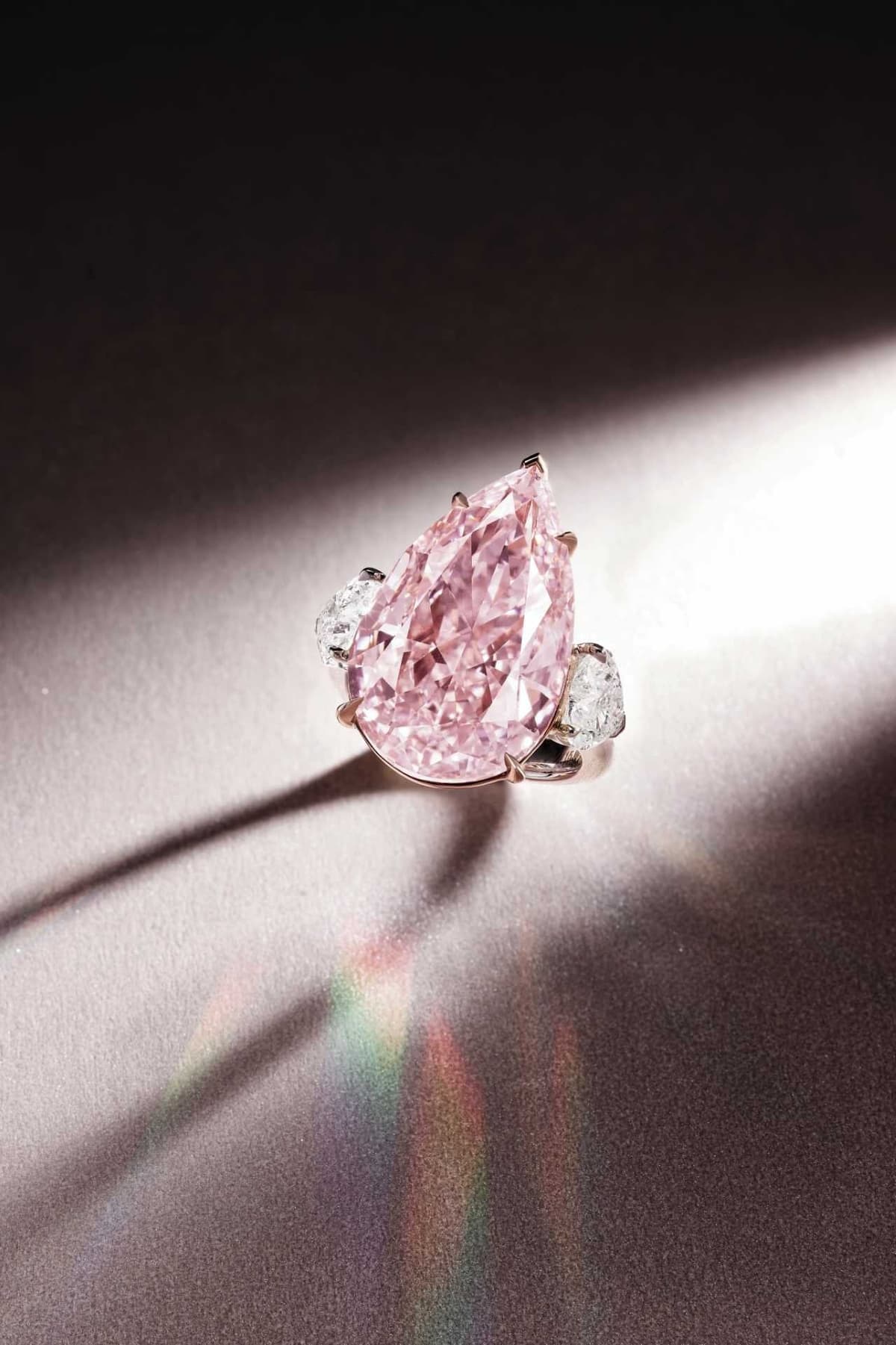 Fancy Pink Diamond Ring
