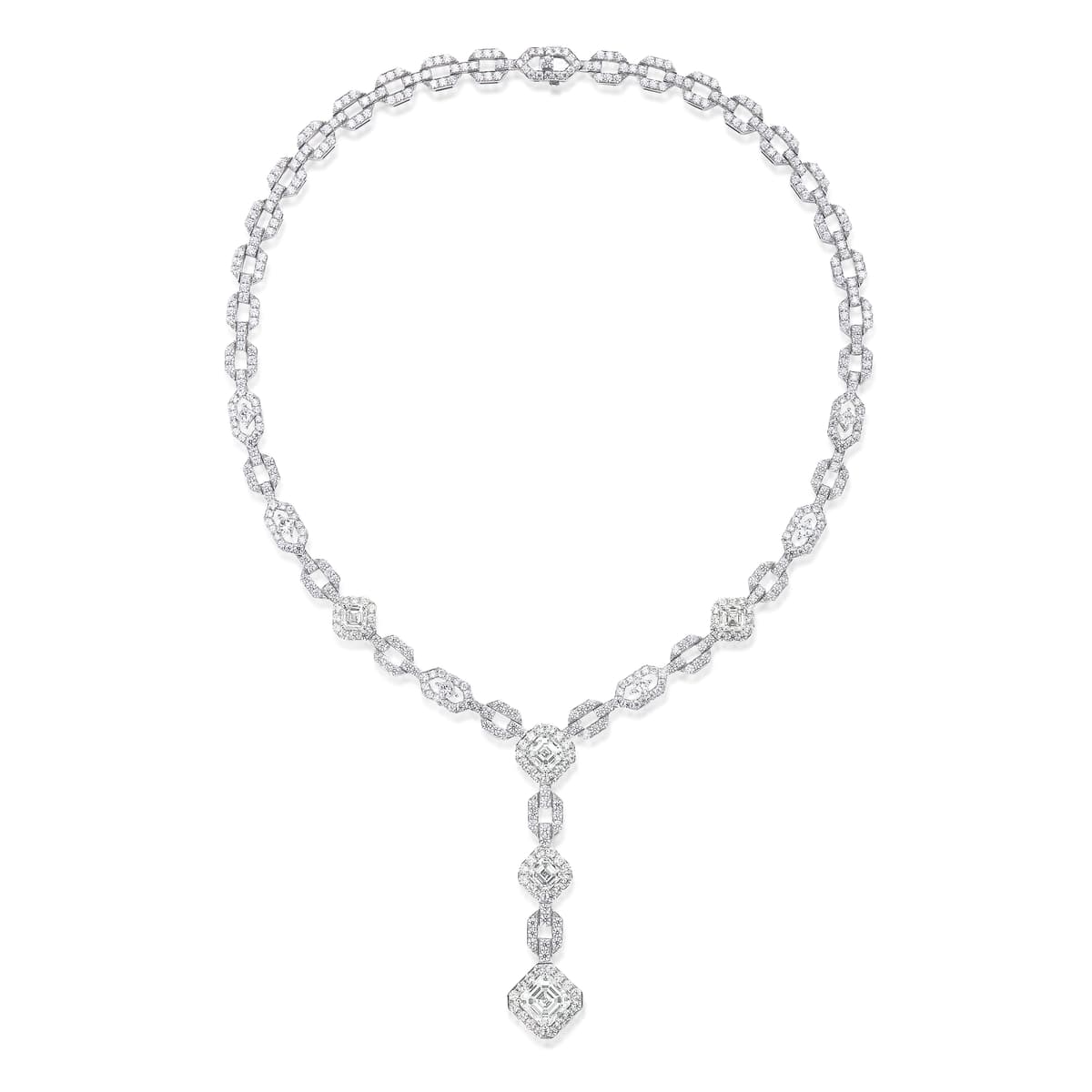 White Gold Pavé Bangle