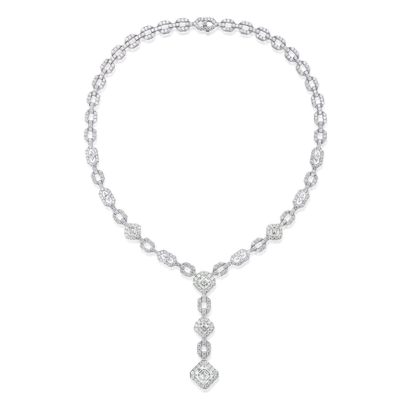White Gold Pavé Bangle