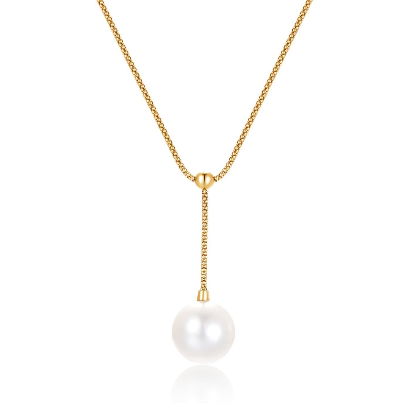 Two-Tone Pearl Pendant